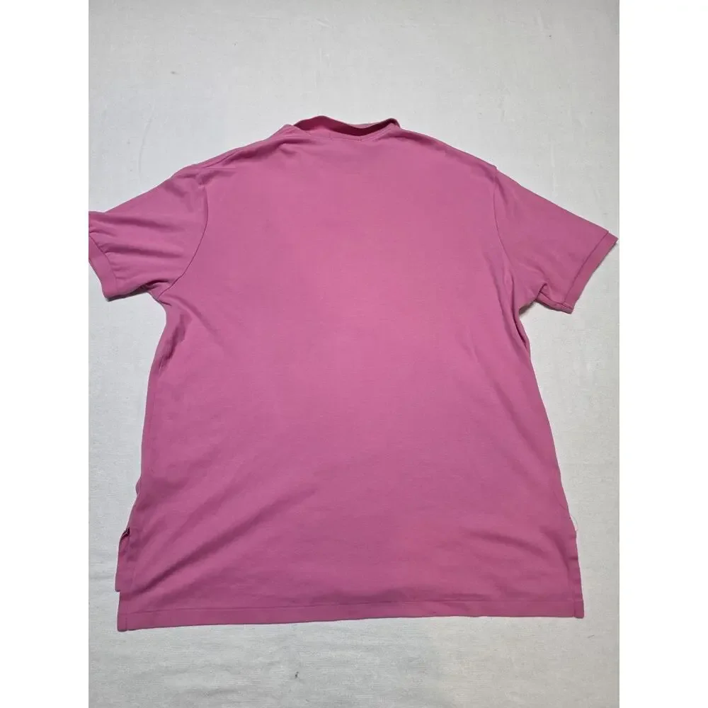 polo ralph lauren polo shirt Mens Size Xl Pink Short Sleeve Shirt